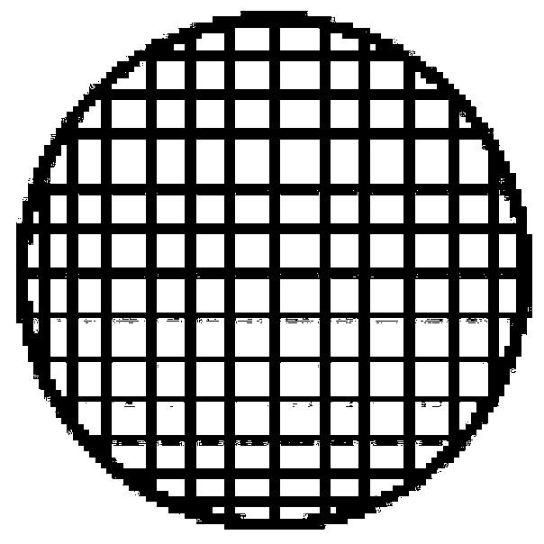 Reusable steel rock core for multistage pre-shearing of chromium gel system