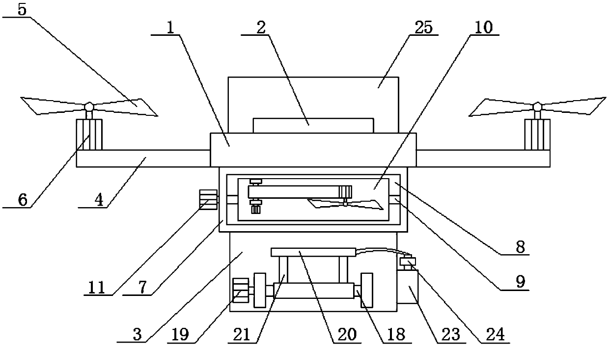 A drone with a transport function