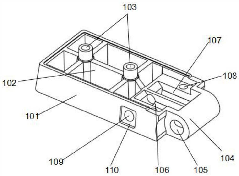 A hydraulic hinge with adjustable one-way opening and closing door positioning angle and buffer speed