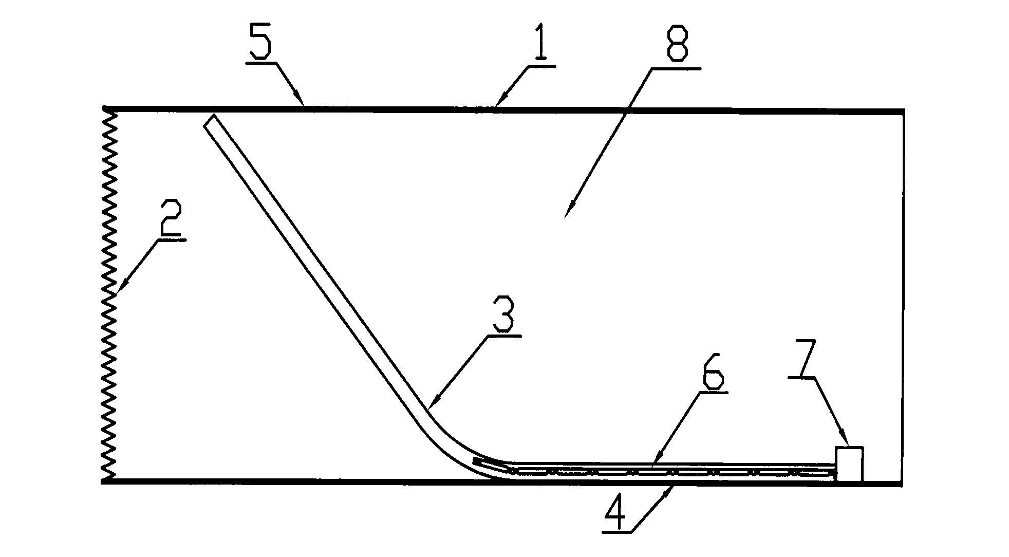 Plugging method for preventing collapse in shield tunneling machine jacking process