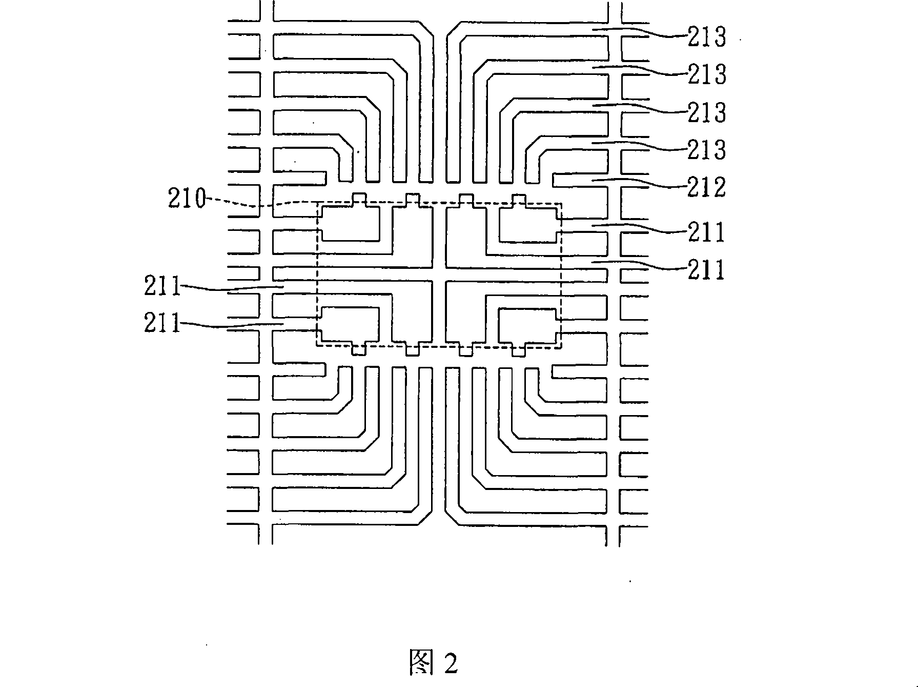 Conductive wire type semiconductor device and conductive wire rack thereof