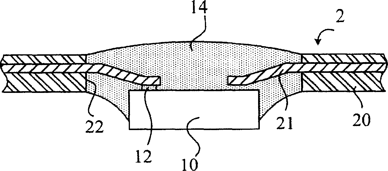 Tape for tape carrier package