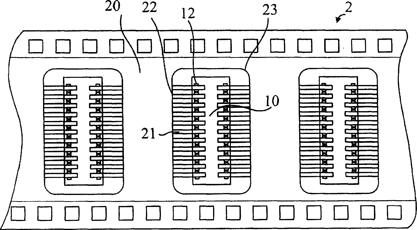 Tape for tape carrier package