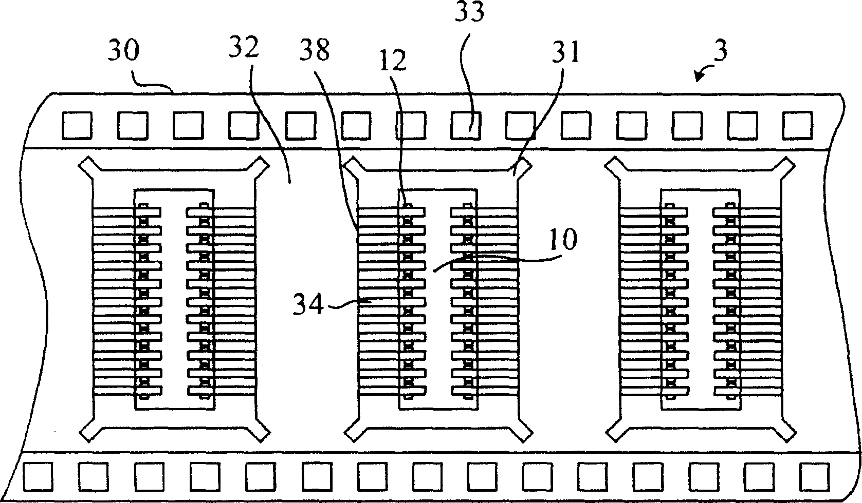 Tape for tape carrier package