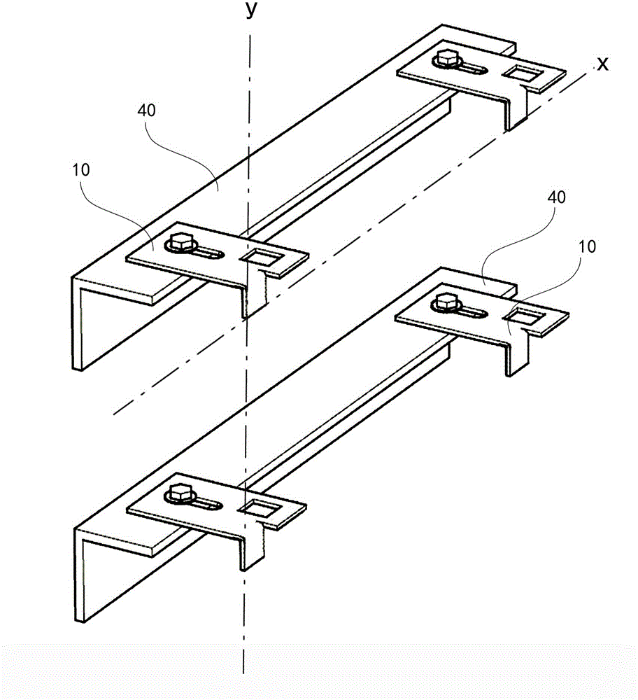 Structural combination and method for mounting stone veneers through push-in type positioning hanging parts