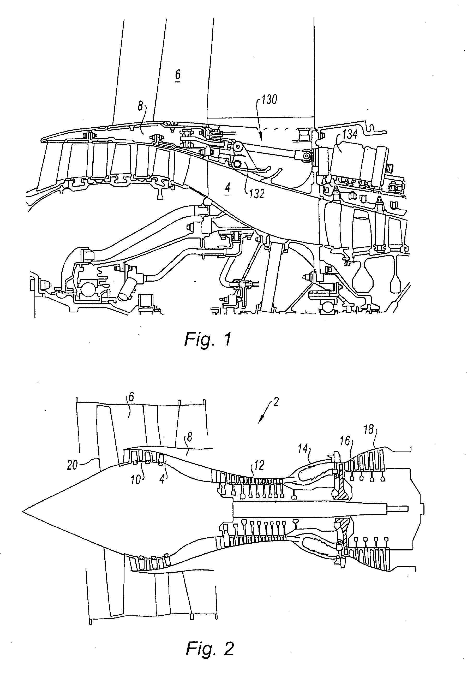 Actuating device, bypass air bleed system equipped therewith, and turbojet engine comprising these