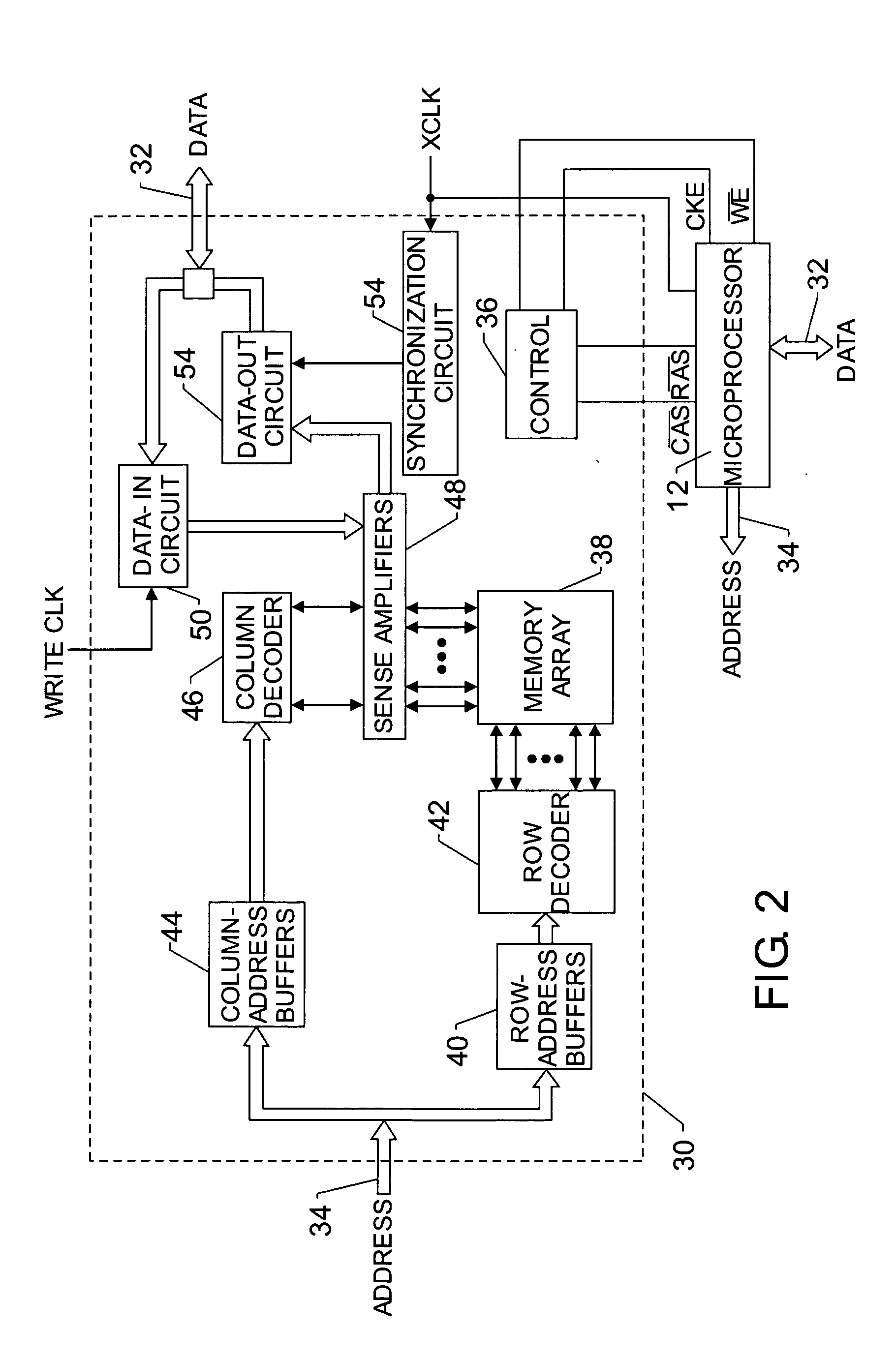 Synchronization devices having input/output delay model tuning elements