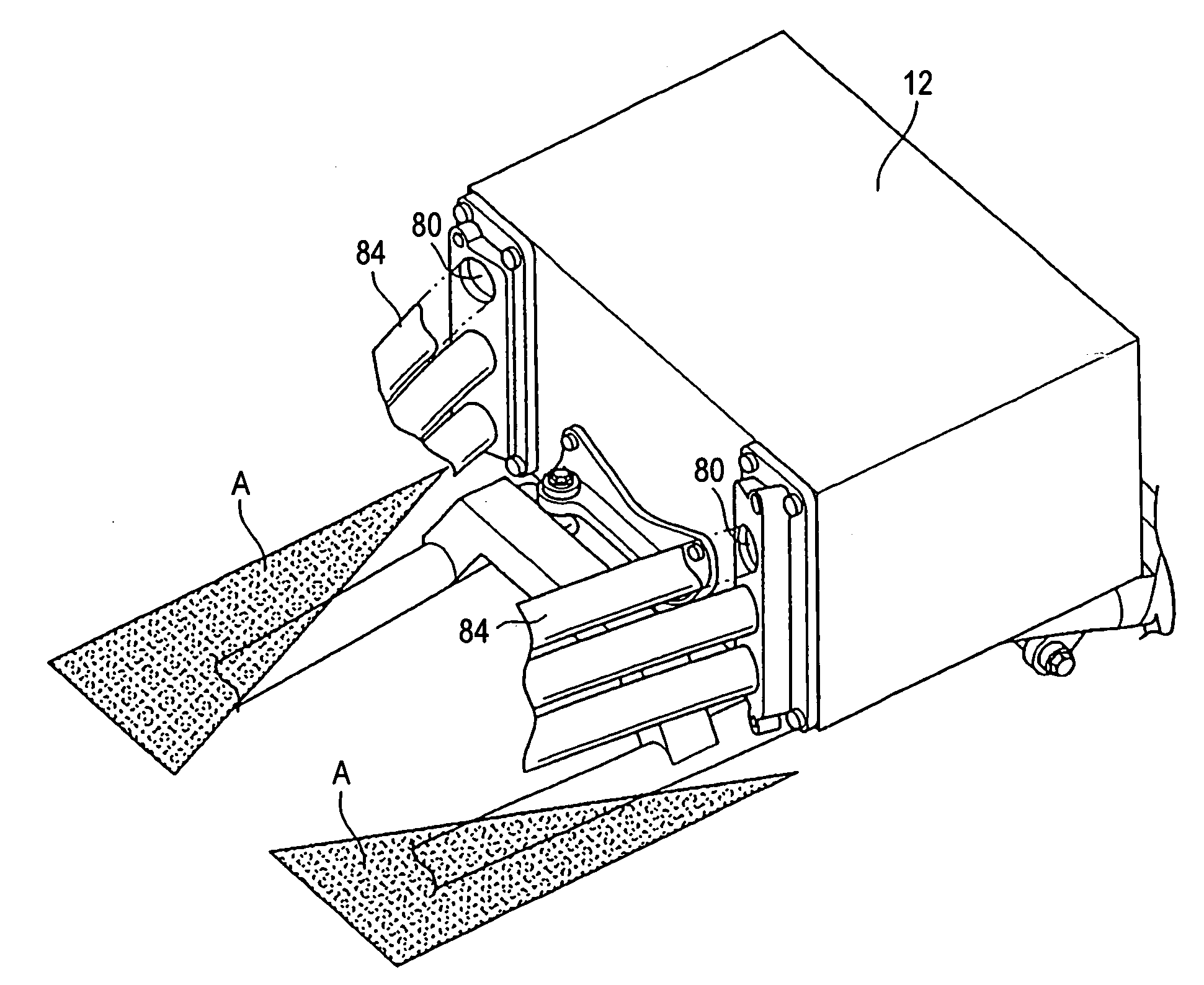 Motor cycle with fuel cell and stack structure of fuel cell