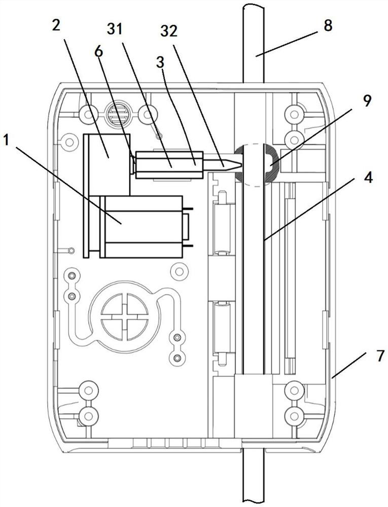 Infusion tube control system and method of infusion monitor