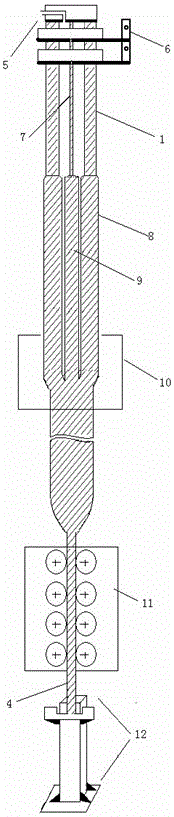 A large-size solid optical fiber preform and its preparation method and equipment