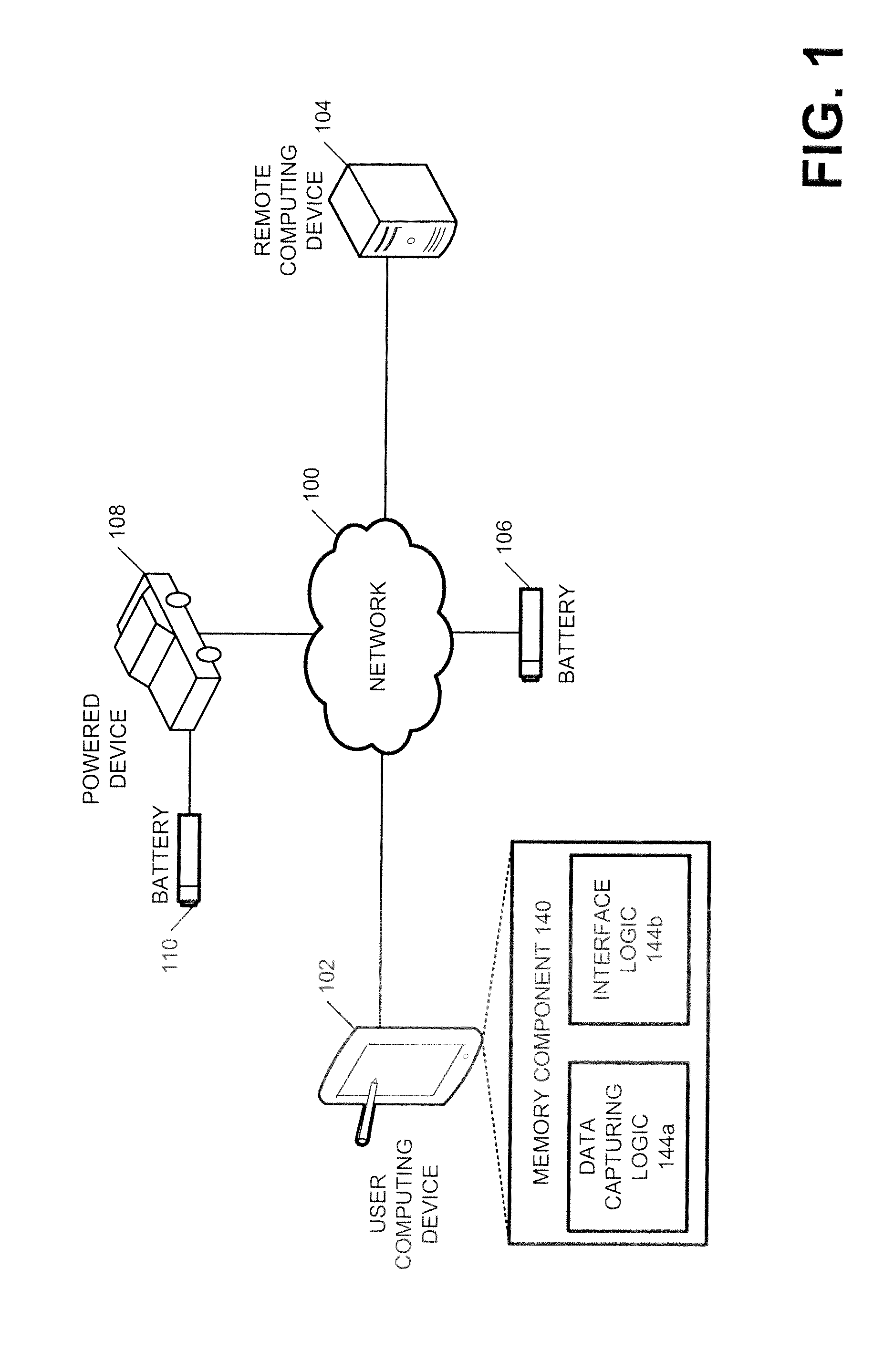 Systems and methods for remotely determining a battery characteristic
