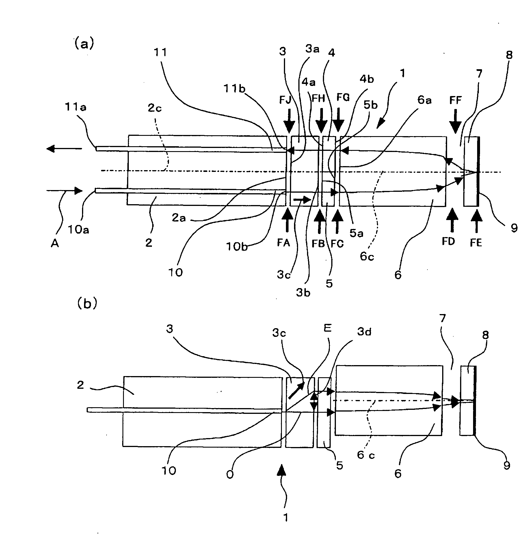 In-line optical isolator