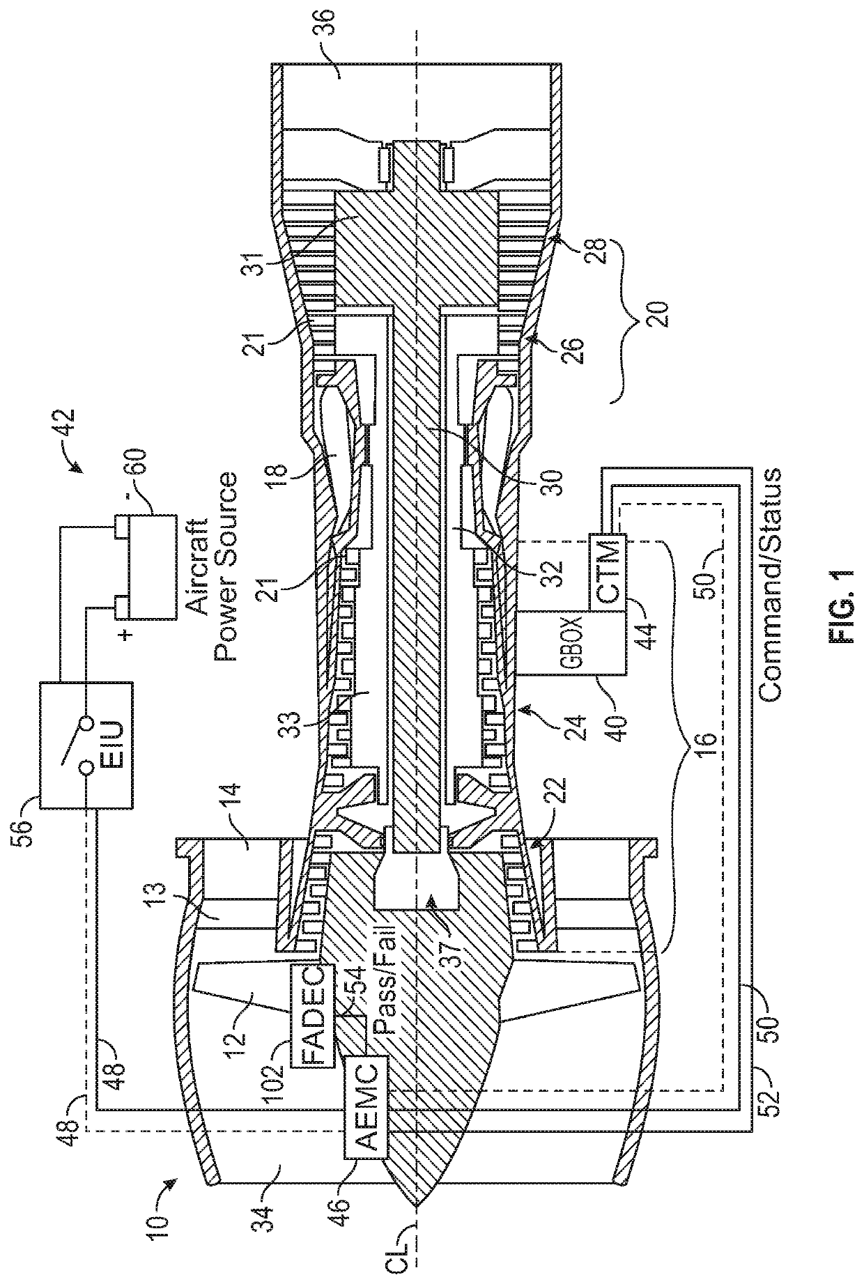 Low-power bowed rotor prevention system