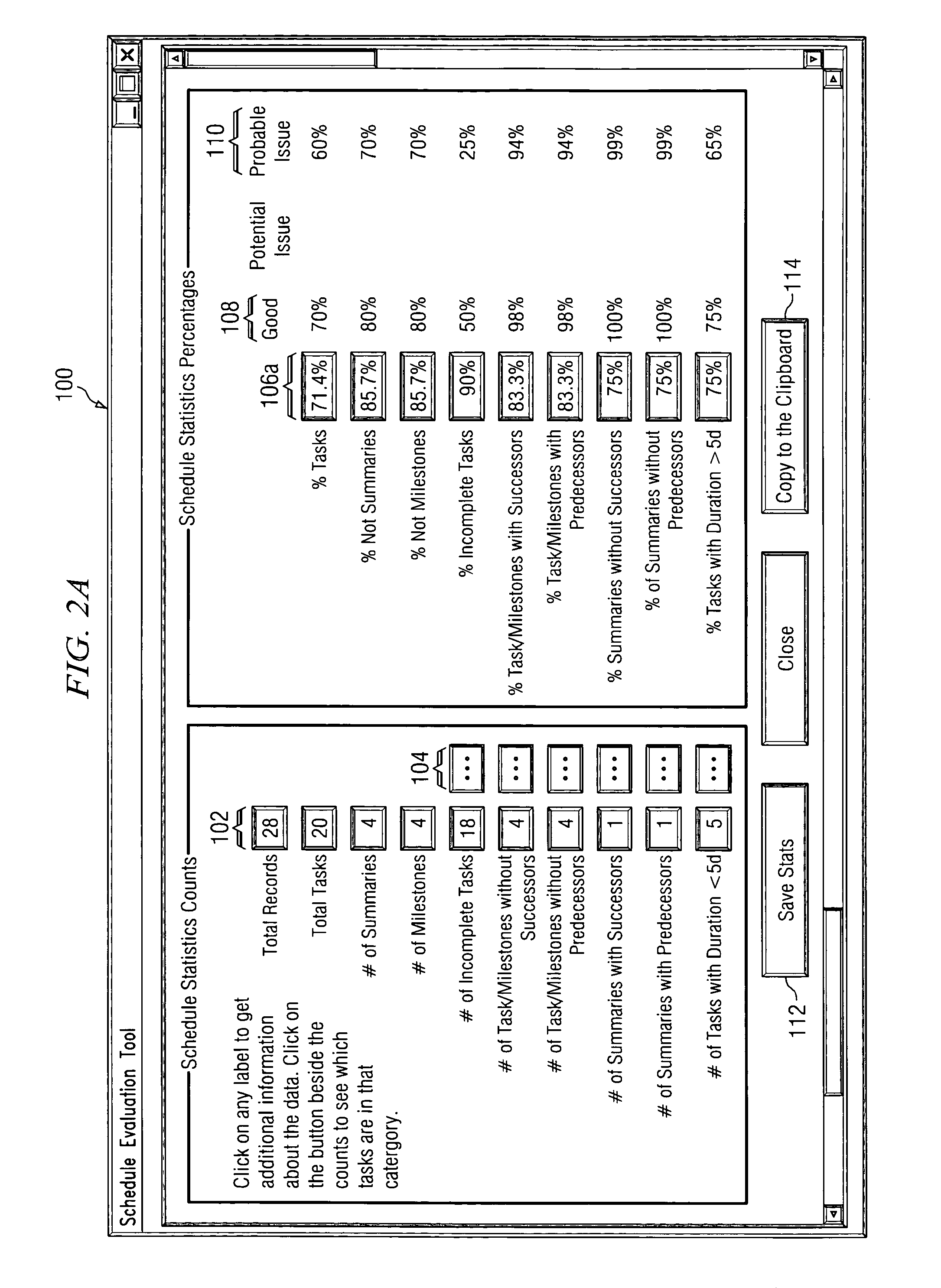 System and method for schedule quality assessment