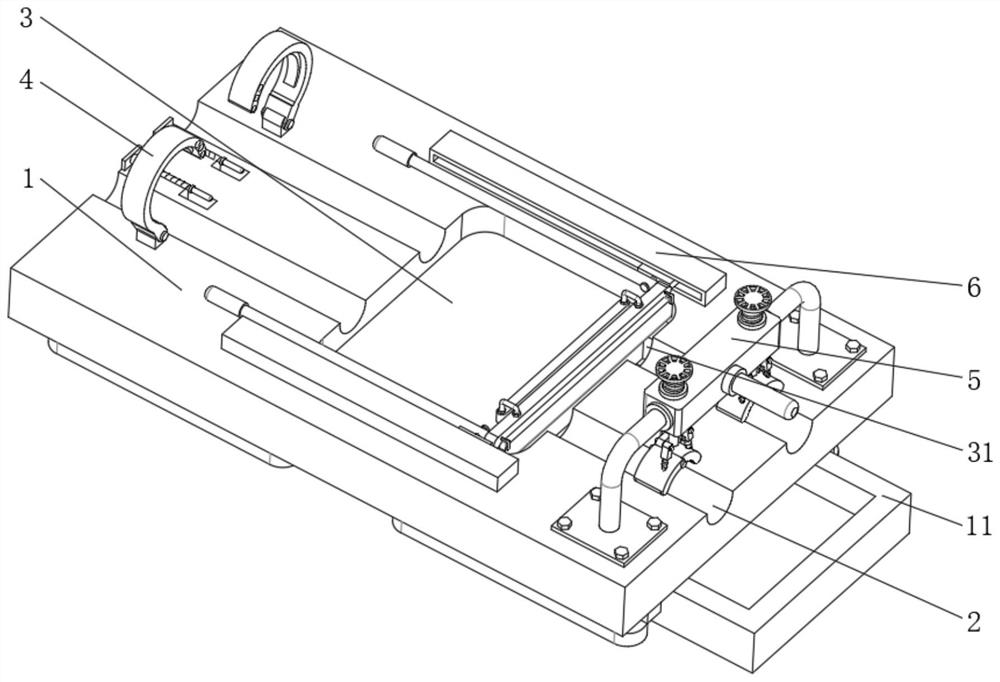 A fixing device for metal welding