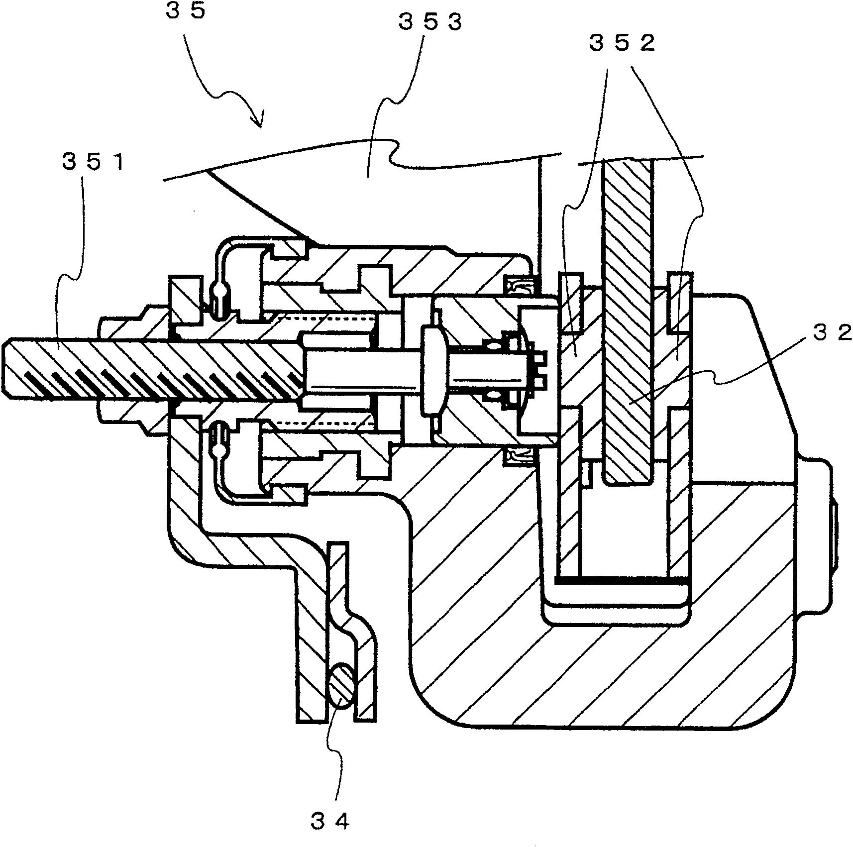 Brake device for motorcycle