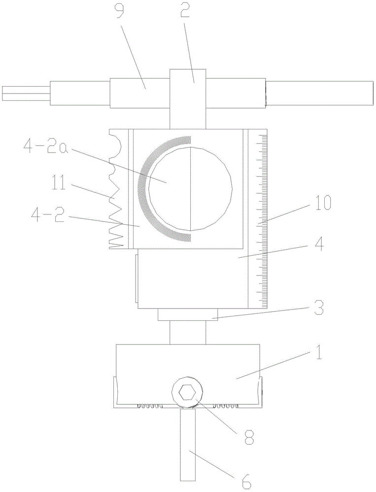 Multifunctional mechanical measurement tapping device