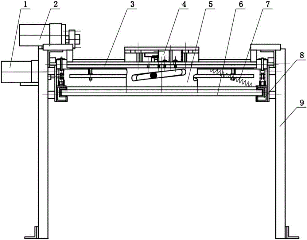 Intelligent double-layer rotating-type parking place