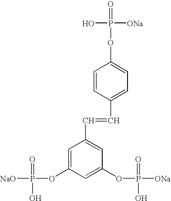Anhydrous Cosmetic Compositions Containing Resveratrol Derivatives