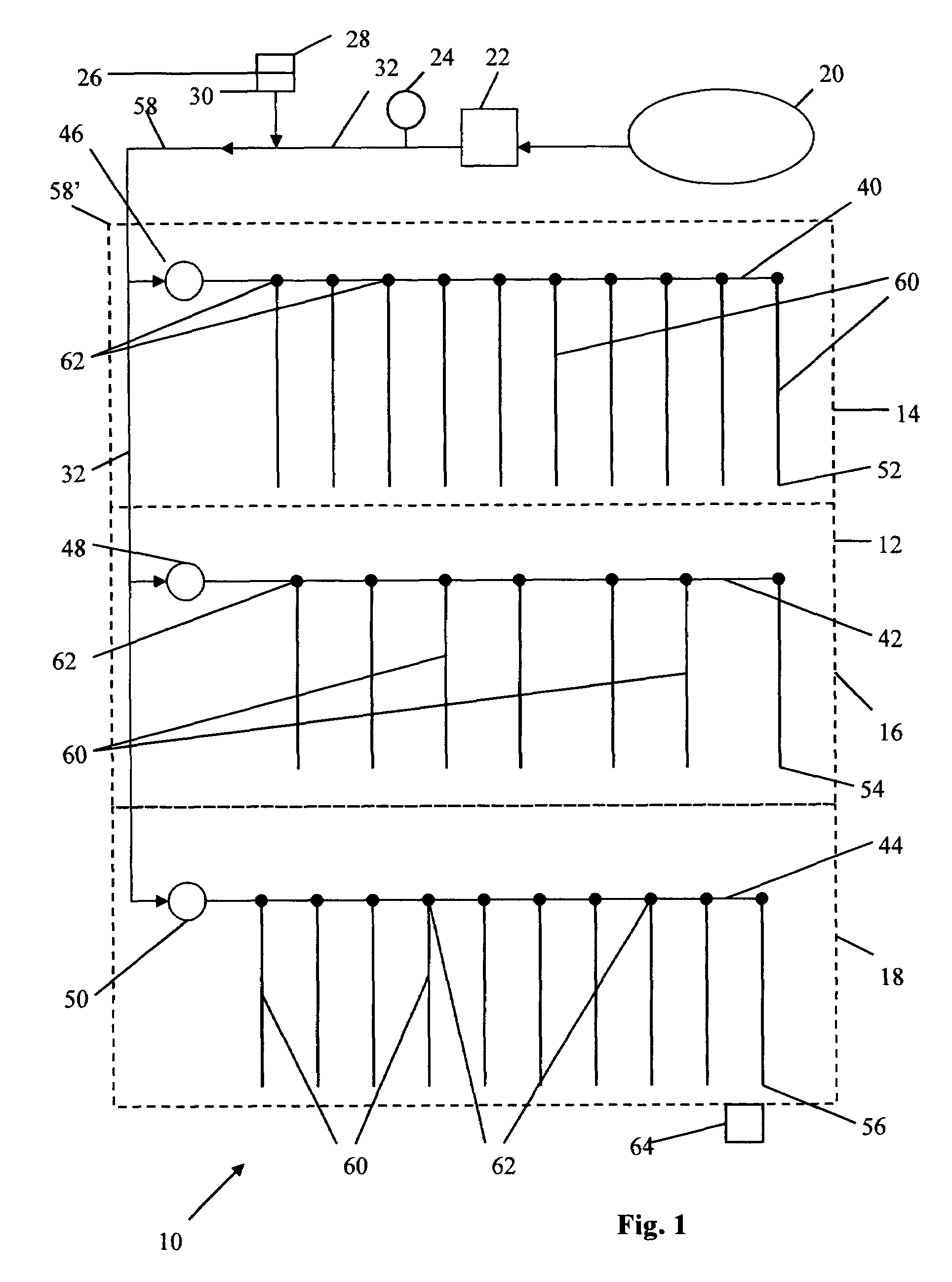 Method and system for disinfecting irrigation water in agricultural irrigation systems