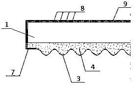 Method for reinforcing open-spandrel masonry arch bridge with corrugated steel plate hoop method