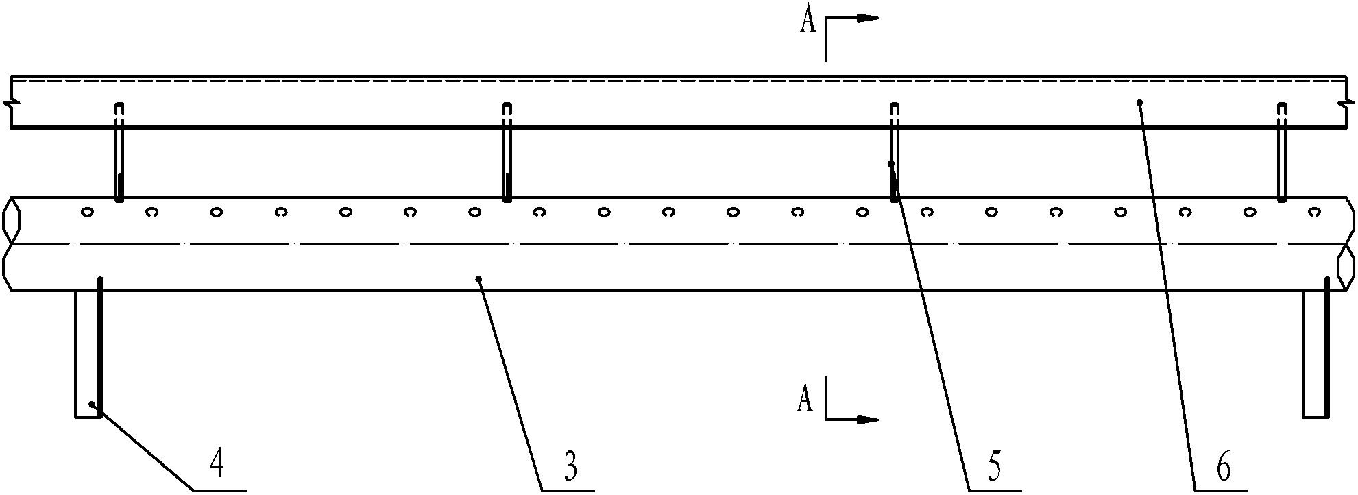 Method for arranging energy-saving oven pipes