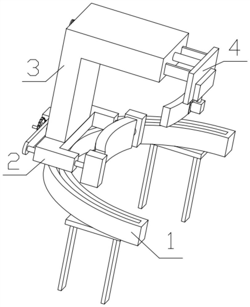 A rehabilitation device based on the isometric contraction exercise of the posterior neck muscles