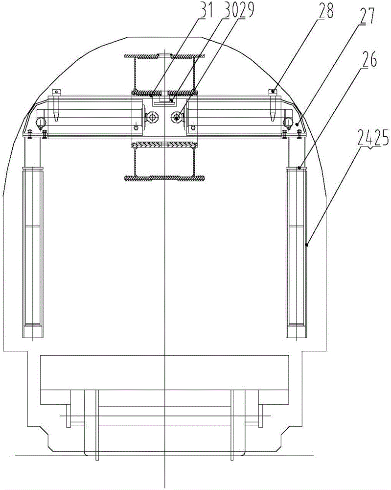 High-speed railway turnout large-size component replacing and laying device and method