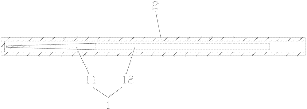 Trace seminal fluid collecting, storing and freezing device