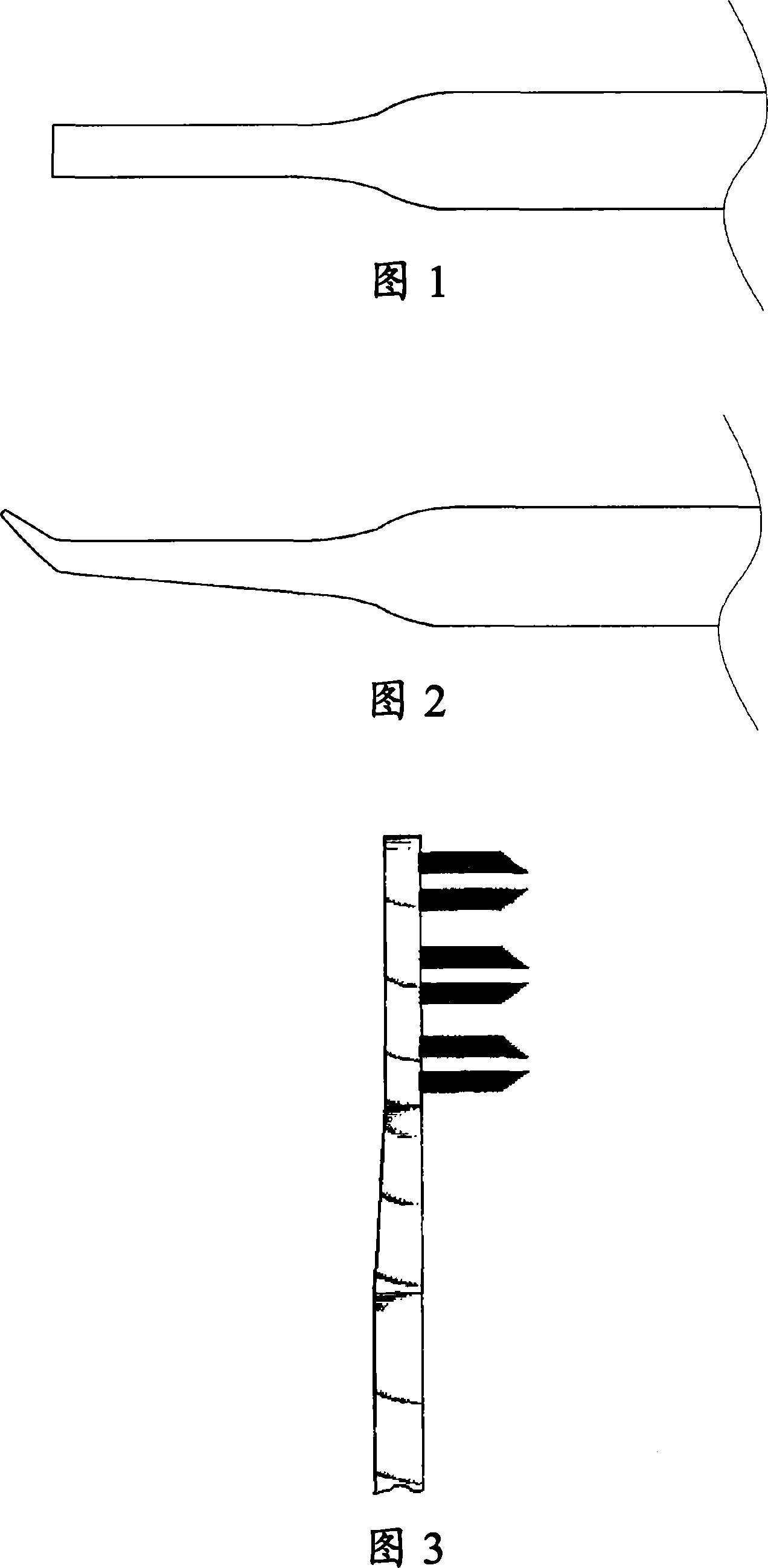 Method of manufacturing toothbrush with needle-shaped bristles, and toothbrush manufactured by the same