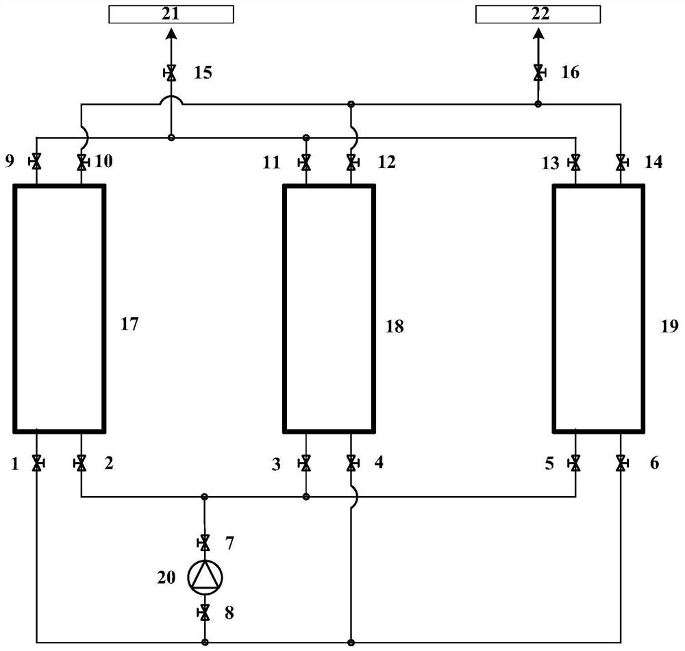 A near-isothermal compressed air energy storage system and its operating method