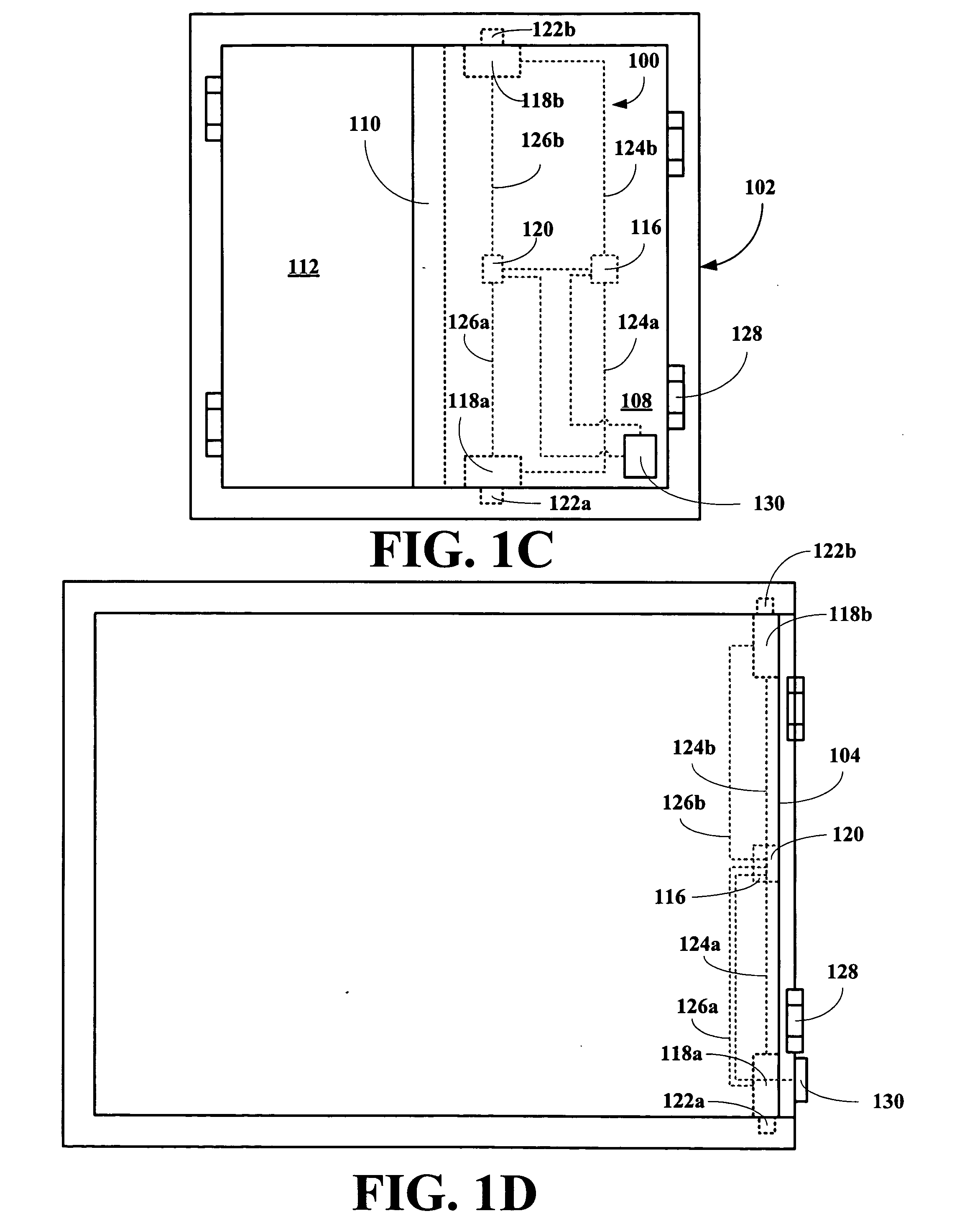 Internal locking apparatus and methods for making and using same