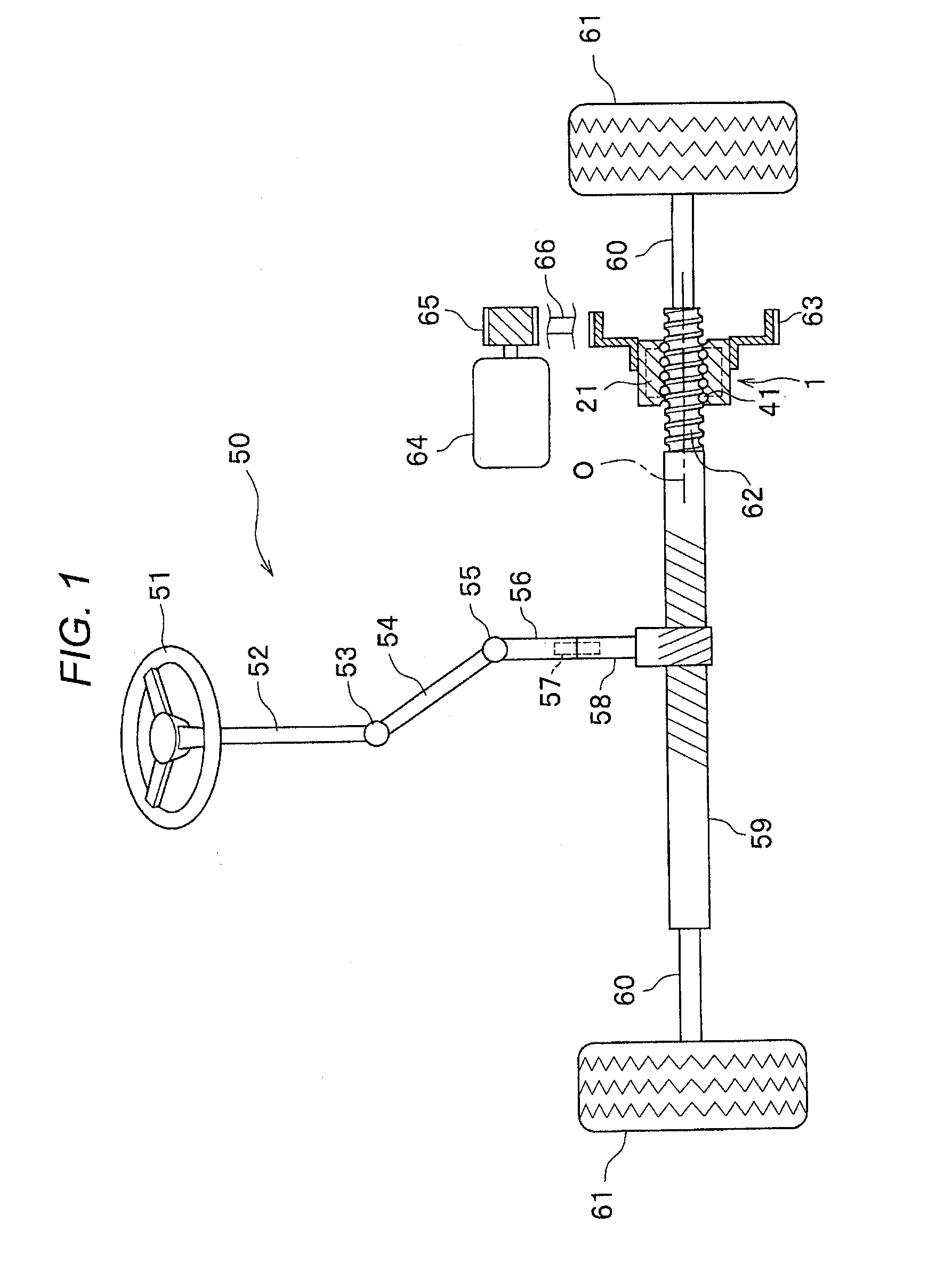 Ball screw and steering apparatus