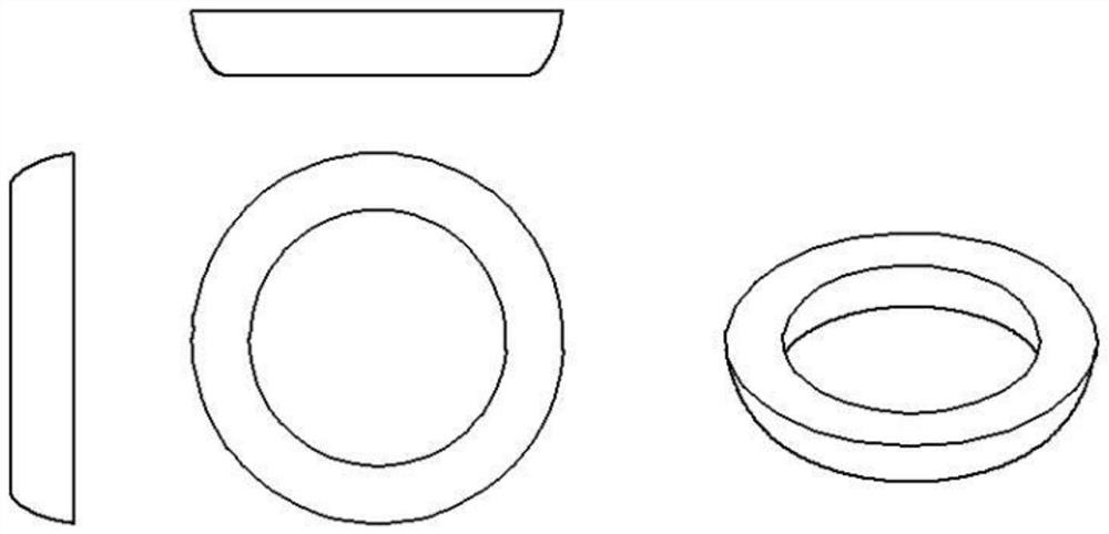 A method for integral liquid-filled forming of large annular lip parts