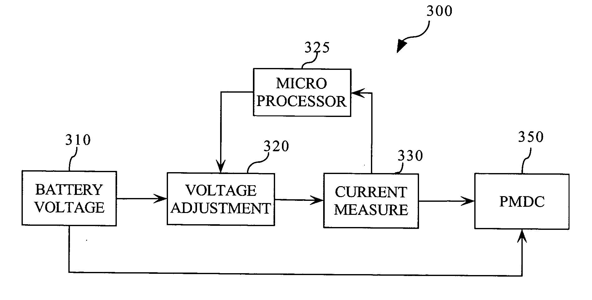 Amperage control for protection of battery over current in power tools