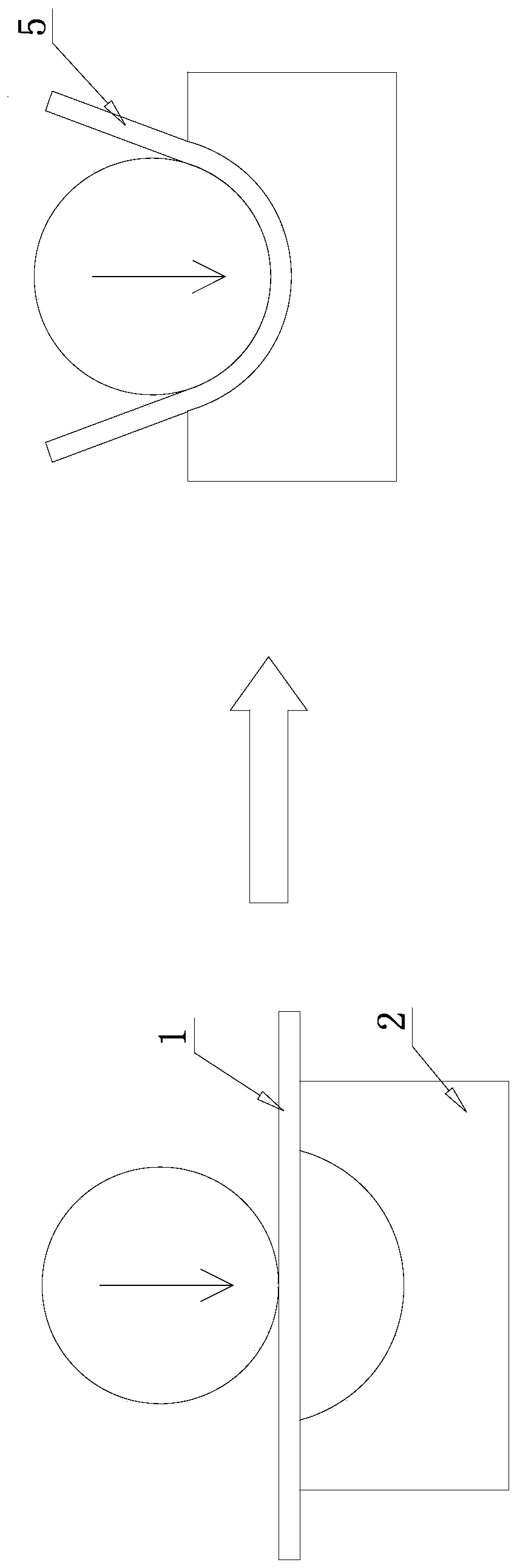 Sheet metal part forming method with multi-layer combined male die adopted