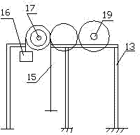 Energy storage wind driven power generation device