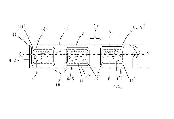 Fiber anti-counterfeiting identification strip