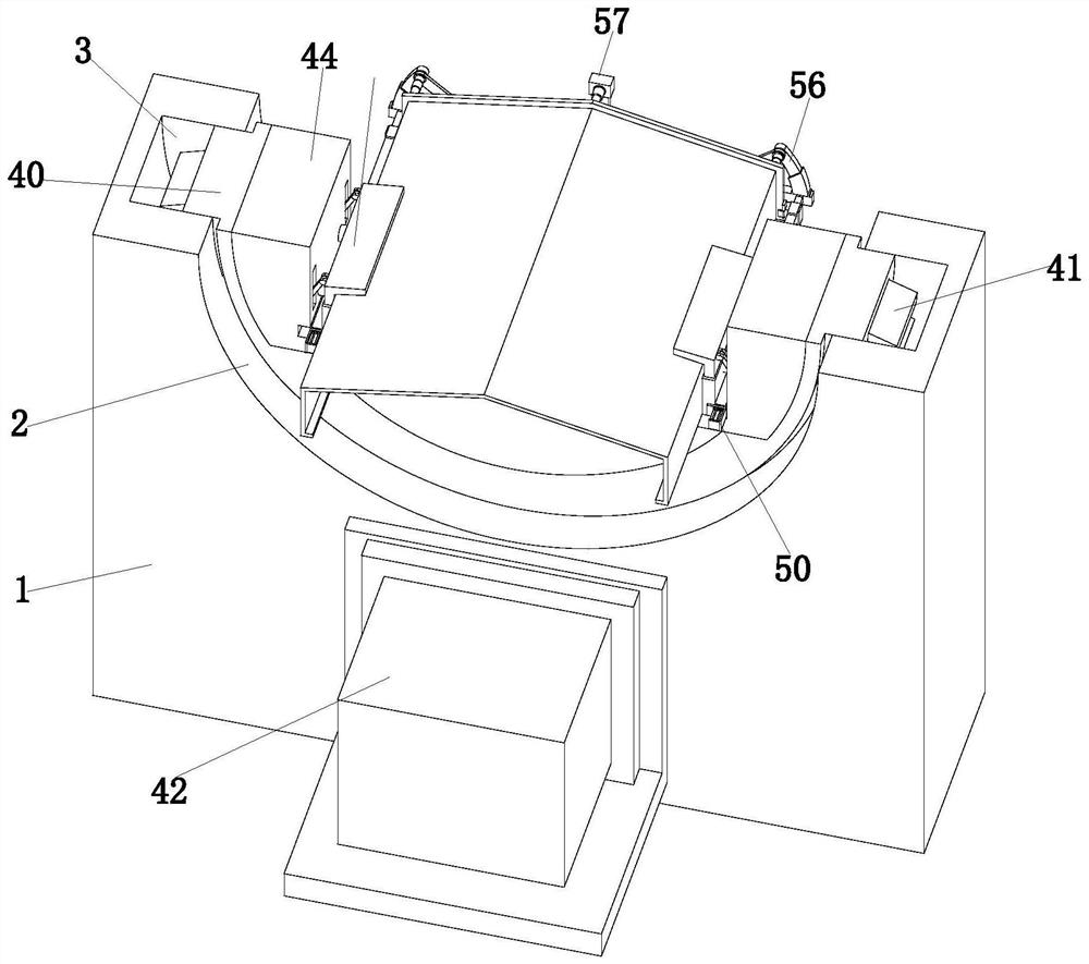 Auxiliary tool for welding forming of machine tool protective cover