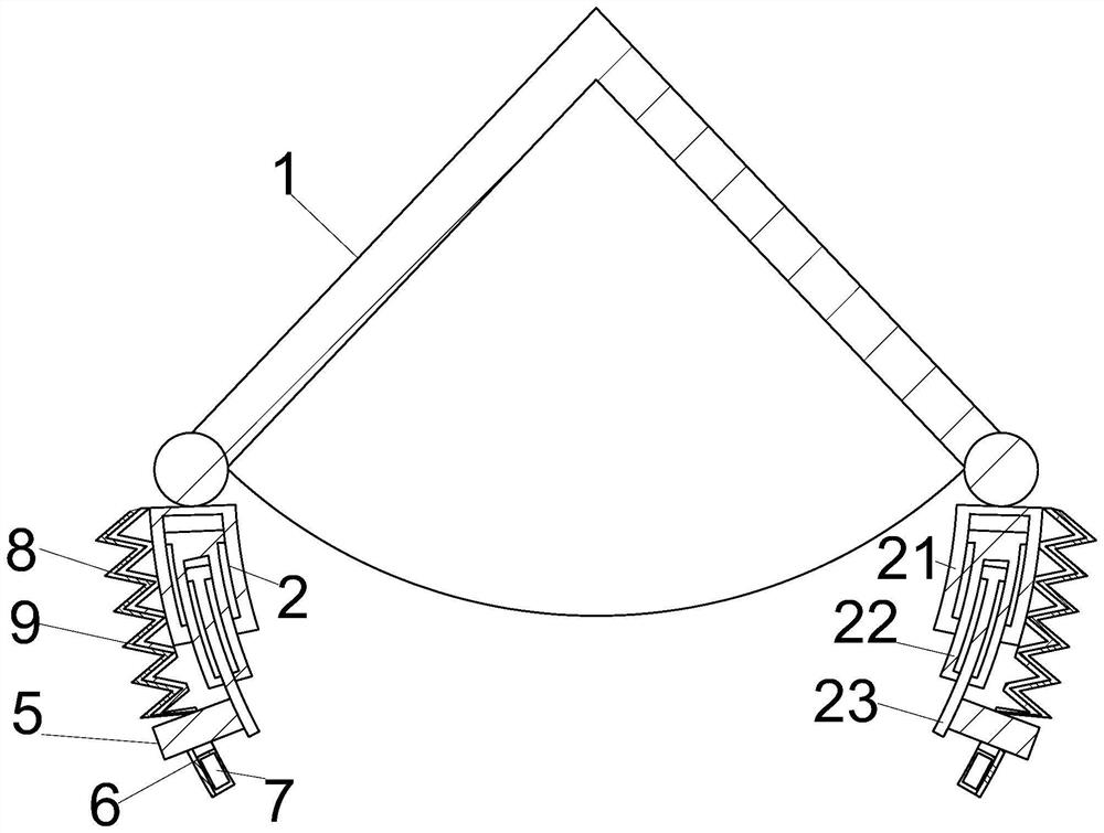 Door body assembly of refrigerator and refrigerator