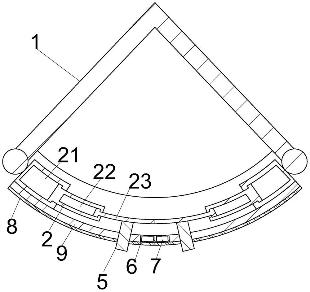 Door body assembly of refrigerator and refrigerator