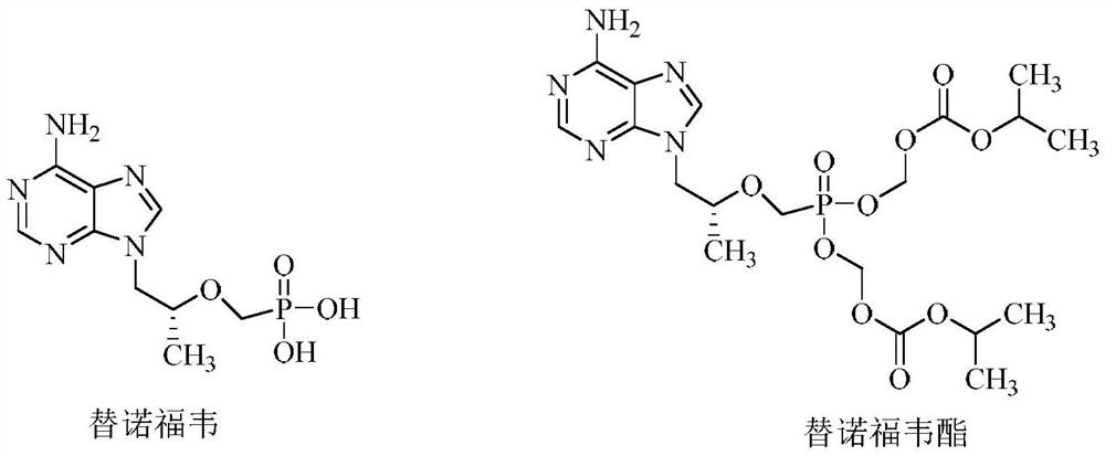 Tenofovir bis-l-amino acid ester and preparation method thereof