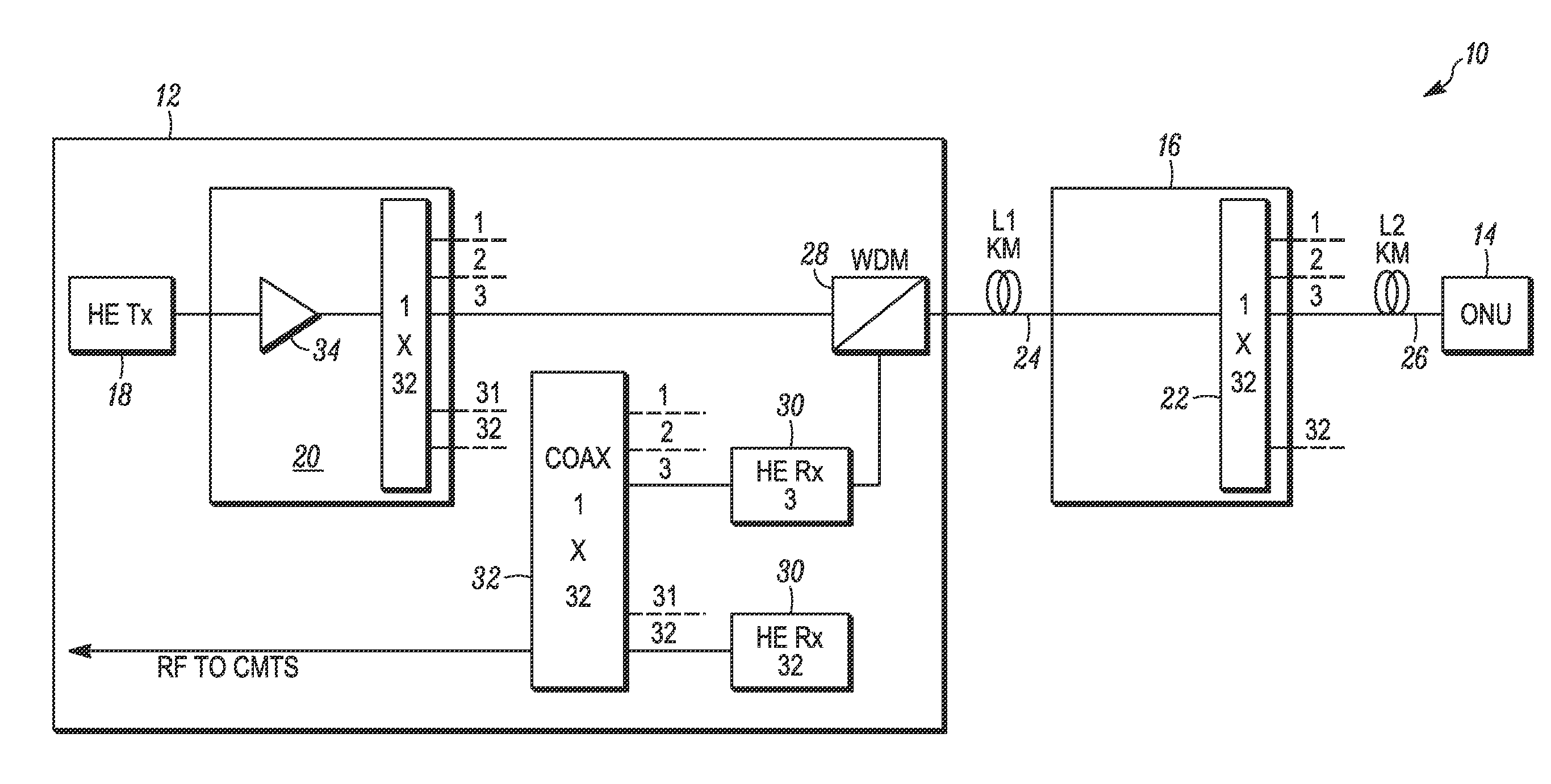 Optical combiner energy harvesting