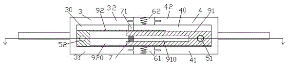 A bridge with self-cleaning expansion joint device with guide groove