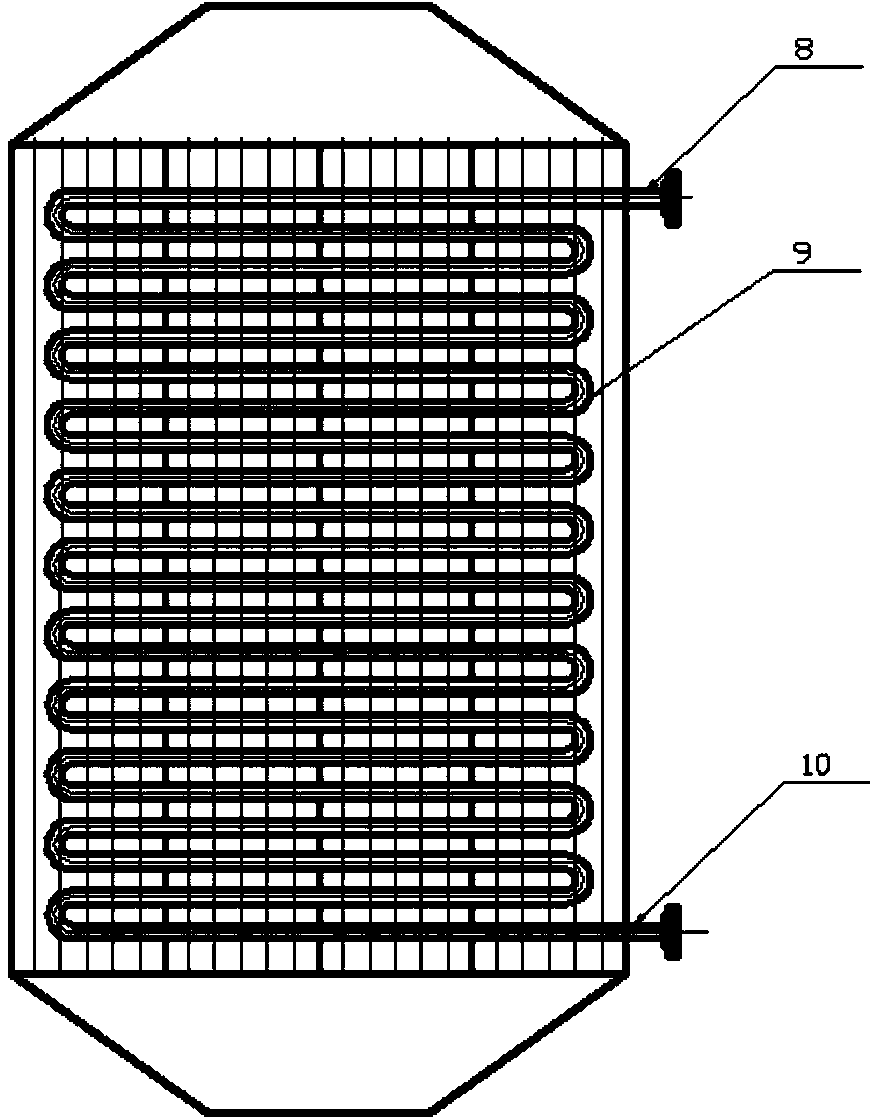 Heat-accumulating type heat exchanger and steam-water separator thereof