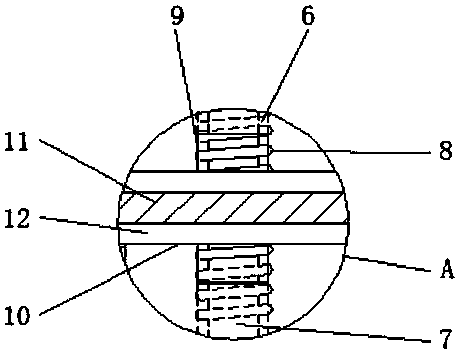 Anti-rotation film nail system