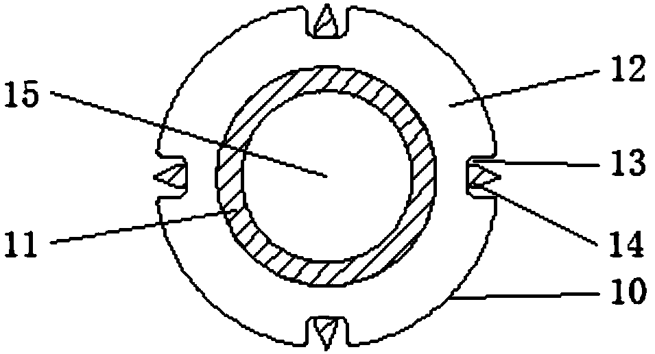 Anti-rotation film nail system