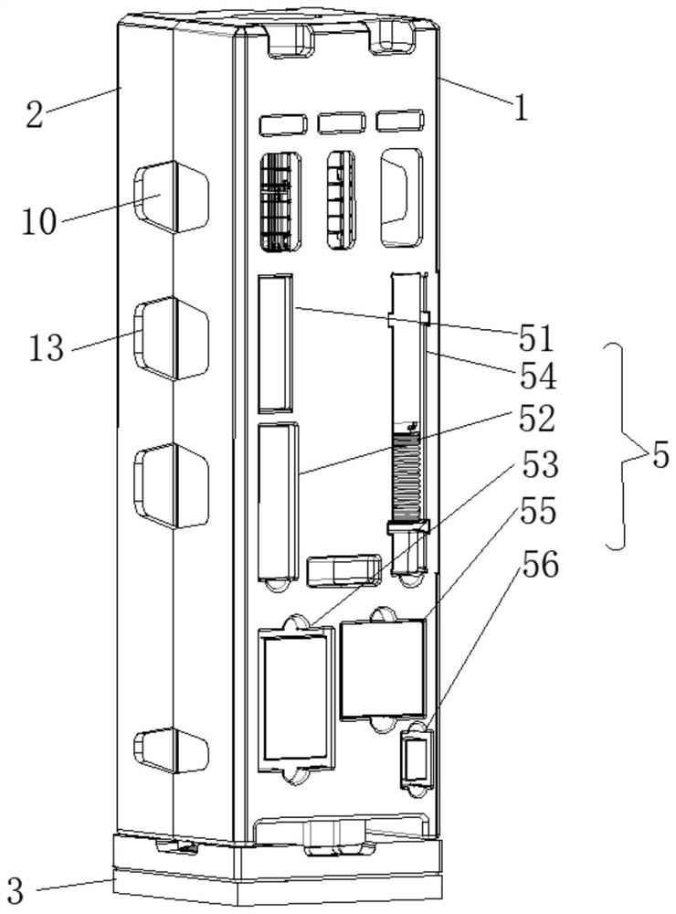 Packaging and transporting assembly for air conditioner