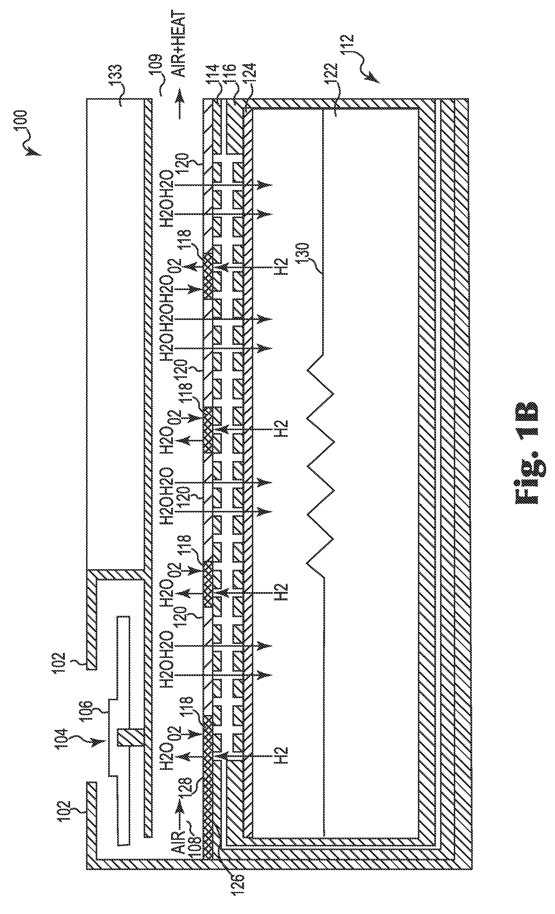 Power generation via combined fuel thermolysis and hydrolysis