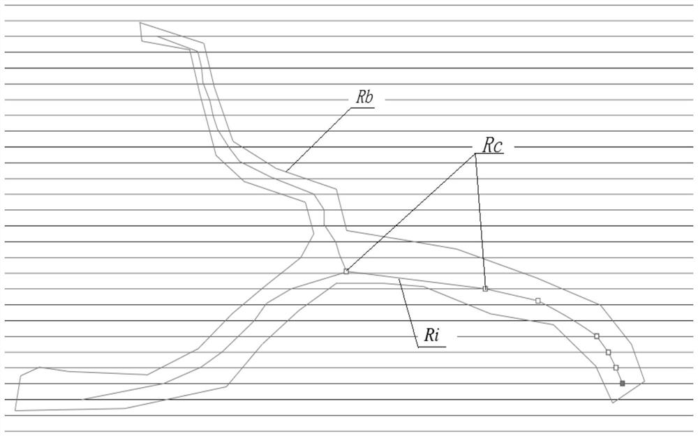 Node-based geographic routing map identification method